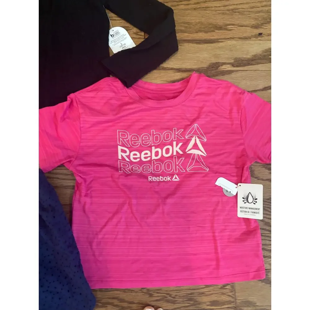Girls Lot Reebok Cat Jack Wonder Nation Shorts Long Sleeve/Short Sleeve Sz Large